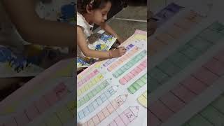 Table Chart Project done#multiplication #multiplicationtables #multiplicationTablesProject