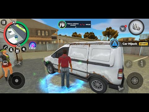Grand Theft Auto : Vehicle Hijacking Mission - Vegas Crime Game Simulator Gameplay| The Series 2 ~ 5