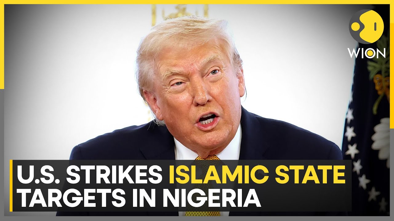 US Carries Out Strikes on Nigeria Targeting Islamic State Militants, Trump Says | WION NEWS
