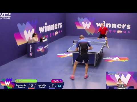 WINners CUP table 1 15.01 Panchenko Bogdan - Lushchik Andrei 16:00