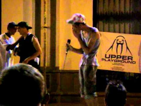 Festival de cultura urbana en chipiona, Batallas de gallos [Luisito vs Mc suso]