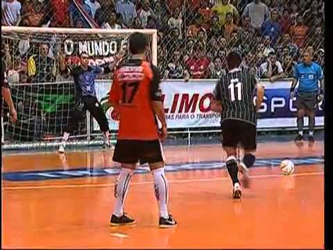 Os gols de Carlos Barbosa  3 (1) x 4 Corinthians (0) pela Liga Futsal
