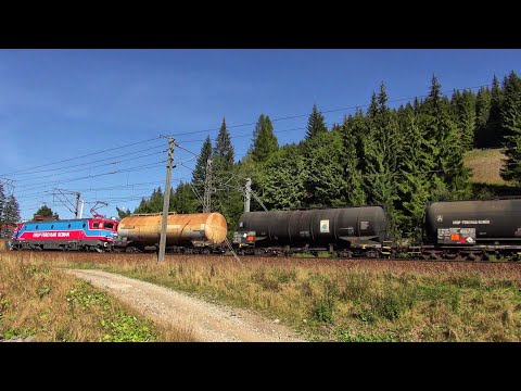 Marfar Grup Feroviar Român urcă Carpații pe la Azuga cu două locomotive turate-16.09.2020