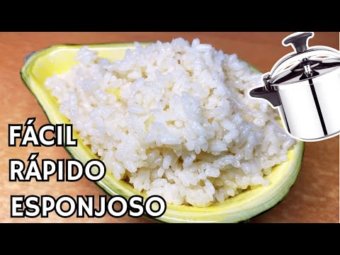 ARROZ BLANCO PERFECTO 🍚 en 10 MIN con OLLA EXPRESS | FÁCIL Y RÁPIDO