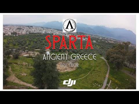 Sparta, Lakonia | DJI Avata 2 FPV Drone Tour of Ancient Greece