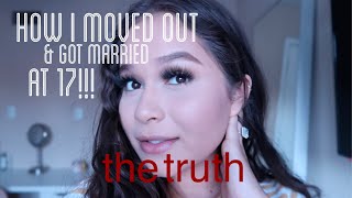 HOW I MOVED OUT AT 17 Q&A / GRWM