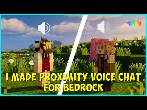 I Made Proximity Voice Chat for Minecraft Bedrock