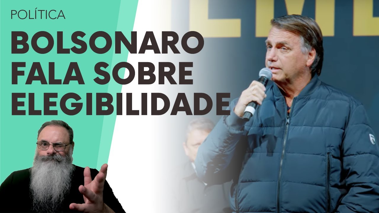 BOLSONARO faz POUCO da INELEGIBILIDADE e isso DEIXA JORNALISTAS CONFUSOS PERDENDO o FIO da NARRATIVA