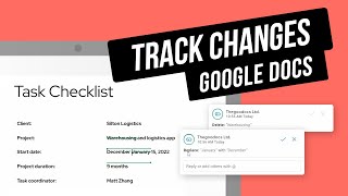 How to Track Changes in Google Docs 2021 | Suggestion Mode