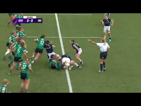 France’s *Teani Feleu* is one of just two players to gain *100+ metres in contact* during this