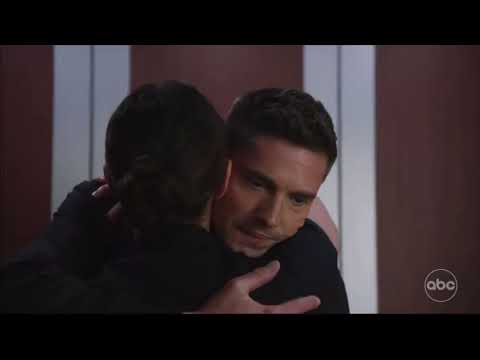 The Rookie 06x09 - Tim and Lucy hug in the elevator
