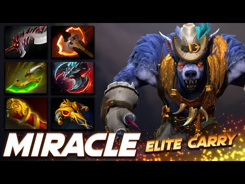 Miracle Ursa Elite Carry Bear - Dota 2 Pro Gameplay [Watch & Learn]