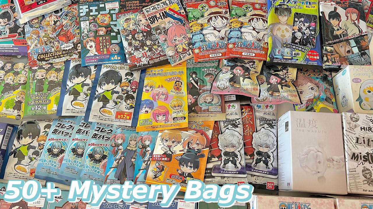 50+ Mystery Box Unboxing ✨ || Popmart, Anime, Sanrio, + more!