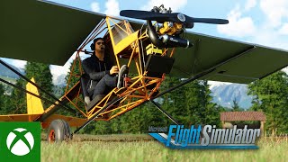 Xbox Microsoft Flight Simulator – Top Rudder Solo 103 Ultralight Plane anuncio