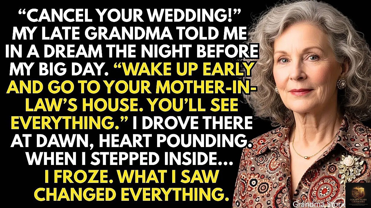 “CANCEL YOUR WEDDING!” My Late Grandma Warned Me  I Went To His Mom’s House… And Finally Unders