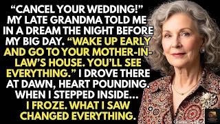 “CANCEL YOUR WEDDING!” My Late Grandma Warned Me  I Went To His Mom’s House… And Finally Unders