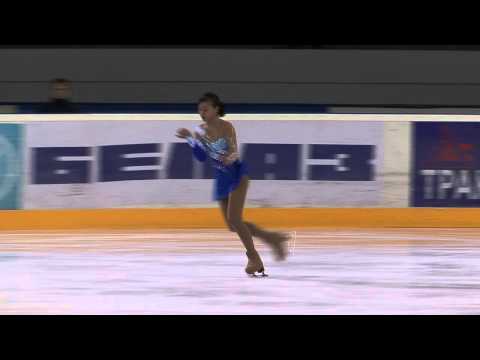 21 Yulia LI (RUS) - ISU JGP Minsk 2013 Junior Ladies Free Skating