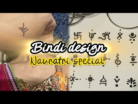 5 Easy Navratri Bindi Designs 2025 😇| Trending Bindi Styles for Dandiya & Garba Night ✨