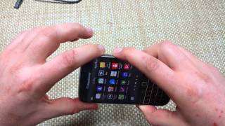 Blackberry Classic How to take or capture a Screenshot