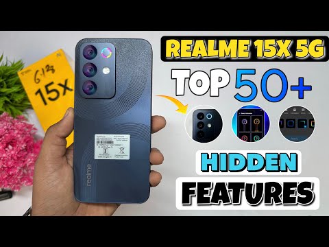 Thumbnail for Realme 15x 5G Top 50++ Hidden Features | Realme 15x Tips And Tricks | Realme 15x 5G