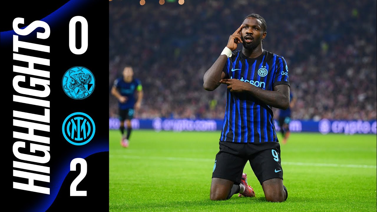 AFC Ajax vs Inter Highlights
