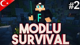 Minecraft Modlu Survival - Bölüm 2 - Evim Evim Güzel Evim