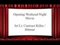 Opening Weekend Night Movie Jet Li Contract Killer Hitman