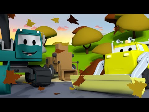 Echipa constructorilor - Robotul de curatenie - Orasul Masinilor 🚧 Desene pentru copii