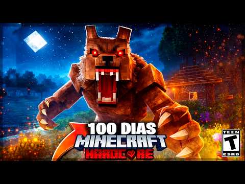 SOBREVIVI 100 DIAS COMO UM LOBISOMEM NO MINECRAFT  HARDCORE - O FILME