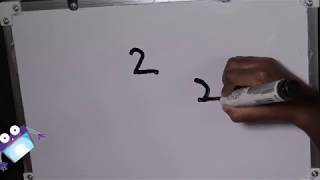 An Easy Way To Write NUMBER 2