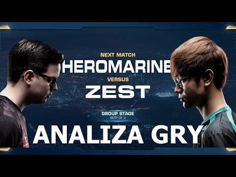 WCS Analiza. HeRoMaRinE vs Zest