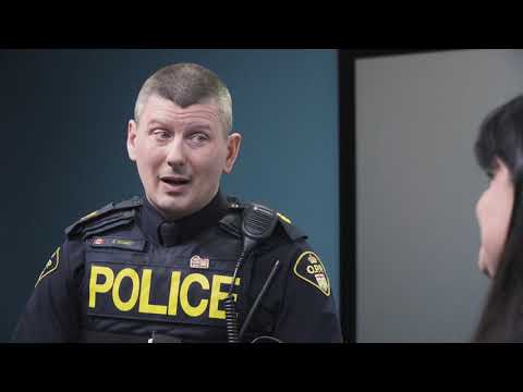 Still image of interview with Sgt. Kerry Schmidt of the OPP