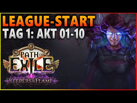 Mein League-Start mit den neuen Skills! | League-Start Tag #01 - Leveling Akt 01-10 | PoE 3.27