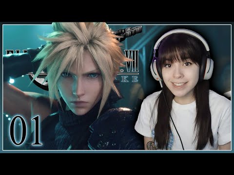 1ST TIME PLAYING | Final Fantasy VII Remake Let's Play Part 1 (BLIND)