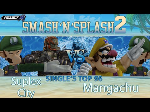 Suplex City (Luigi, Ganon) vs. Mangachu (Luigi, Wario) - Smash'N'Splash 2 Singles Winner's Top 96