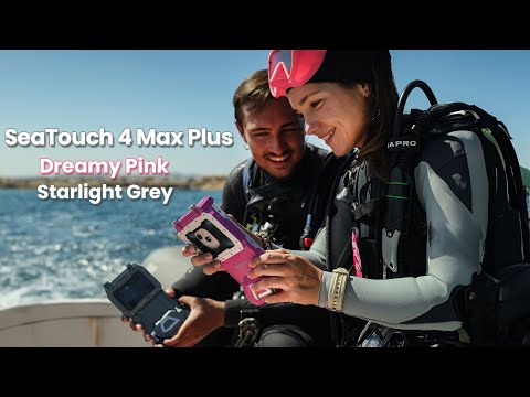SeaTouch 4 Max Plus Dreamy Pink and Starlight Grey Underwater Housing For Smartphone