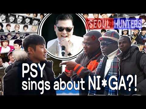 PSY sings about Nigga?! black people reaction 한국말 '니가'에 대한 흑인들의 반응은?! Kpop [Seoul hunters][한류]