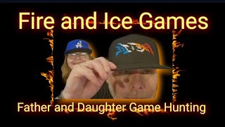 Father and Daughter Game Hunting at Fire and Ice Games