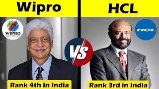 Wipro VS HCL Company Comparison in Hindi | HCL Technologies VS Wipro Limited Comparison