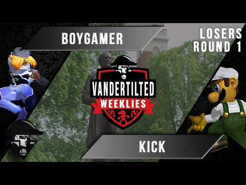 VanderTILTED #31 - Melee Singles - BoyGamer (Sheik) VS Kick (Luigi) - LR1