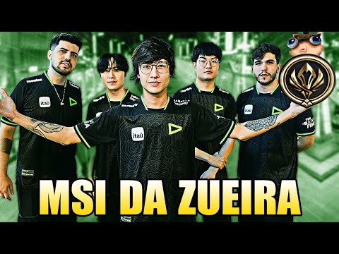 LOUD PASSOU! PASSOU VERGONHA DE NOVO - MSI DA ZUEIRA | LOUD vs GAM