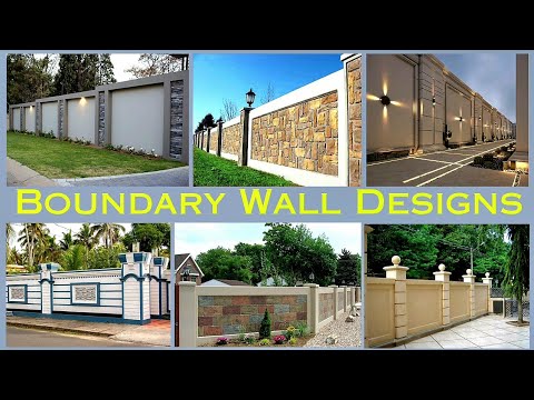 Latest Boundary Wall Designs 2025 | Modern Compound Wall Ideas | Unique Fence Wall Design
