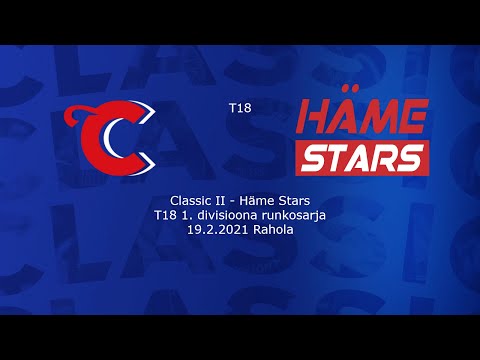 Classic II - Häme Stars T18 1.divisioona runkosarja 19.12.2021