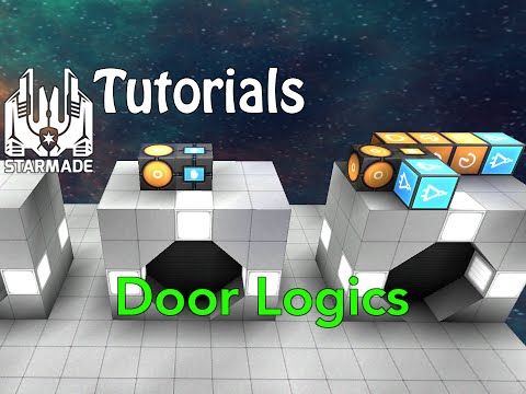 Starmade: How to automate doors, logic tutorial