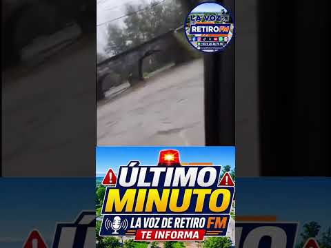#AHORA#RETIRO#MAITENESREPORTE DESDE PUENTE TRES OJOS EN LA LOCALIDAD DE MAITENES COMUNA DE RETIRO