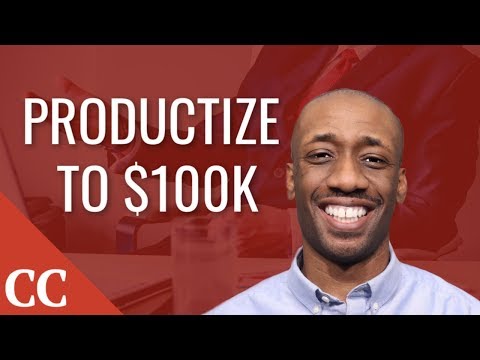Productize to $100k