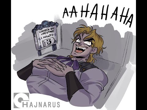 JoJo's Bizarre Adventure Comic Dub Dio Kills In His Sleep 😈 (JoJo Comic Dub) Comic: Hajnarus #short