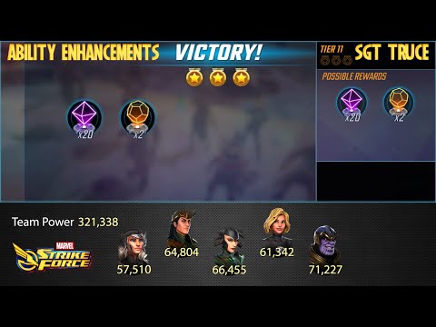 [Challenge] Ability Enhancements -- Tier 11 (3 star)