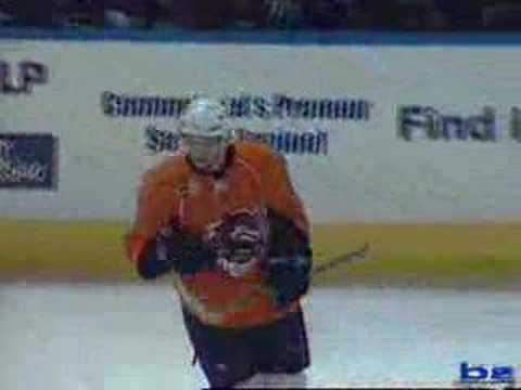 Kyle Okposo scores his first AHL goal