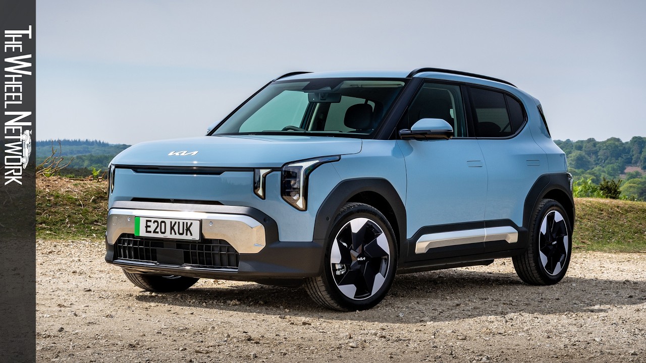 2027 Kia EV2 First Edition 42.2 kWh FWD | Frost Blue | Driving, Interior, Exterior (UK Spec)